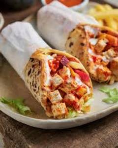 Tandoori Paneer Shawarma