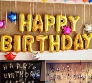 Happy Birthday Foil Balloons