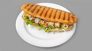 Cheesy Cottage Cheese Cubano Sandwich - Half