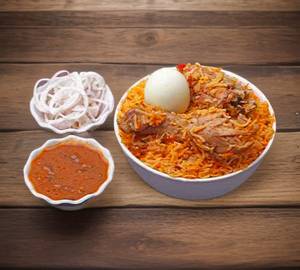 Briyani with egg