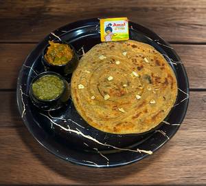 Butter garlic lachha prantha