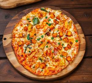 6 Slices Paneer cheese pizza [8 inches]