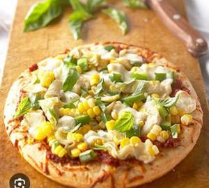 Corn and  Capsicum Pizza