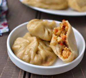 Chicken Momos-6 Pcs ( Steamed)