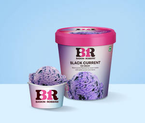 Black Currant Ice Cream (Tub)