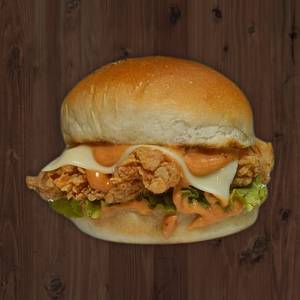 Cheesy Fillet Chicken Burger