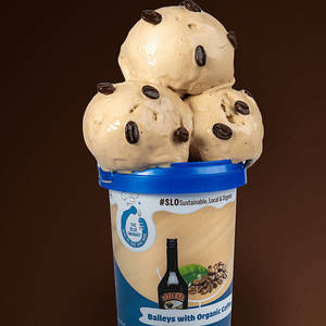 Baileys & Organic Coffee Ice-Cream
