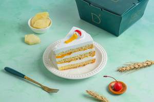 Pineapple Fresh Cream Pastry(eggless)