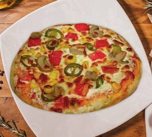 Pan Veggie Loaded Pizza