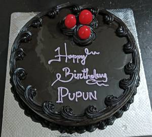 Layered chocolate [eggless]         