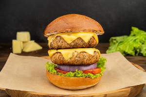 Double Decker Chicken Burger