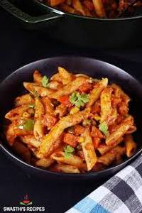 Mix sauce pasta veg