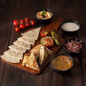 Paneer Shish Taouk Platter
