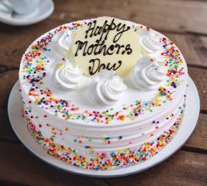 Mothers Day Sprinkle Vanilla Cake 500 Grams