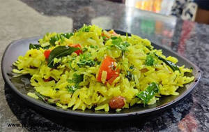 Healthy simple poha                   