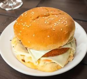 Double cheesy burger