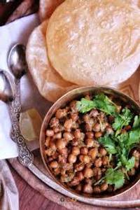Black Channa Puri