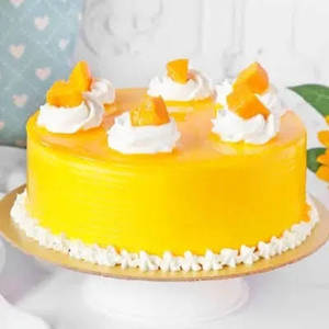 Mango Vanilla Cake  Buy 1kg Get (1/2 Kg Free )