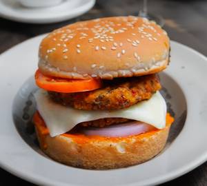 Cottage cheese burger
