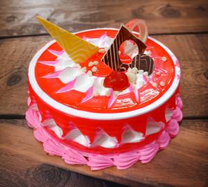 Strawberry cake [500gms]