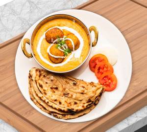 Shahi kofta curry and  paratha