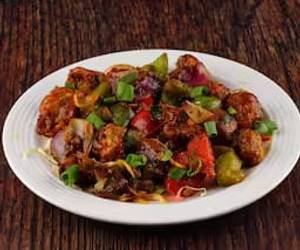 Mushroom Chilli