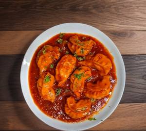 Chilli Veg Momo 8pcs