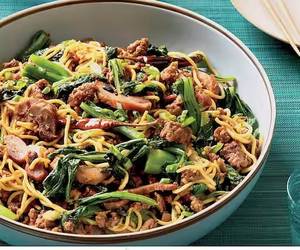 Mushroom Noodles