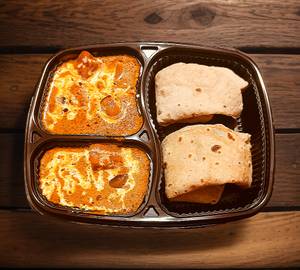 Roti With Aloo Matar