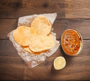 Poori With Aloo Matar