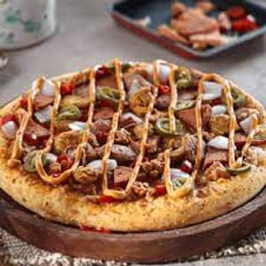 Loaded Chicken Pizza