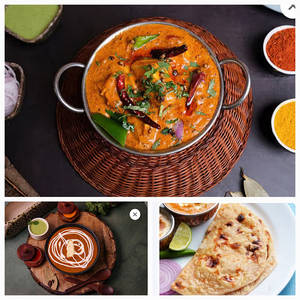 Dal Makhani 300ml + Paneer Masala 300ml + 4 Roti