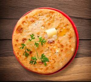 Paneer Paratha With Achar