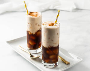 Iced Vanilla Cappuccino Coffee