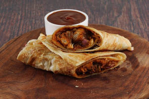 Bhuna Mutton Kathi Roll