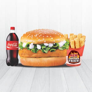 Me 6 ( Classic Chicken Burger + C. Fries + Drink )