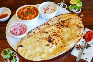 Paneer Butter Masala with 2 Butter Naan