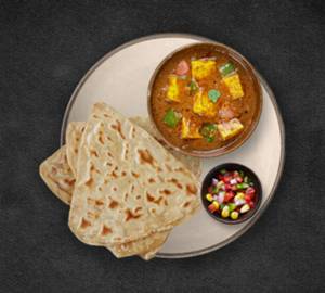 Paneer Masala + 2 Tawa Parantha