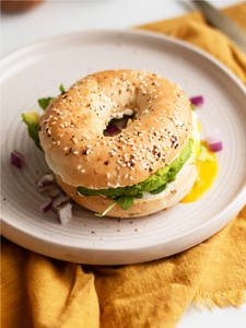Grilled Farmhouse Bagel