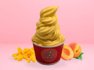 Peach Mango Frozen Yogurt