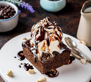 Brownie Ice Cream Sundae