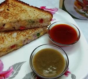 Veg cold sandwich