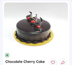 Chocolate cherry cake [500gms]