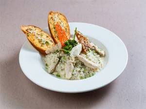 Four Cheese Chicken Risotto