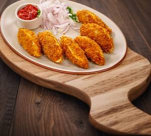 Crispy Kurkure Chicken Momos