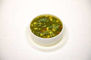 Asian Green Soup With Herbs