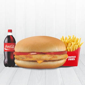 Me 1 ( Kiddy Veg Burger + F. Fries + Drink )