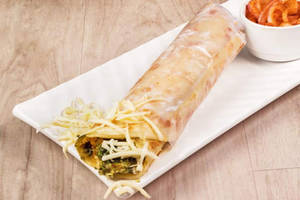 Chicken Cheese And Spinach Roll