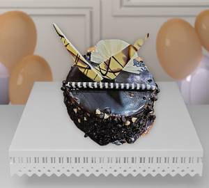 Egg Chocolate Truffle with Choco Chips Pastry Cake