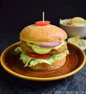 Double Cheese Burger Veg